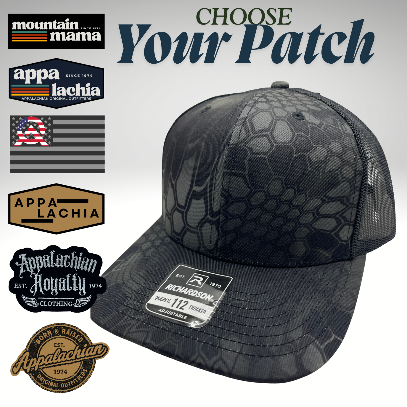 Richardson Camo Mesh