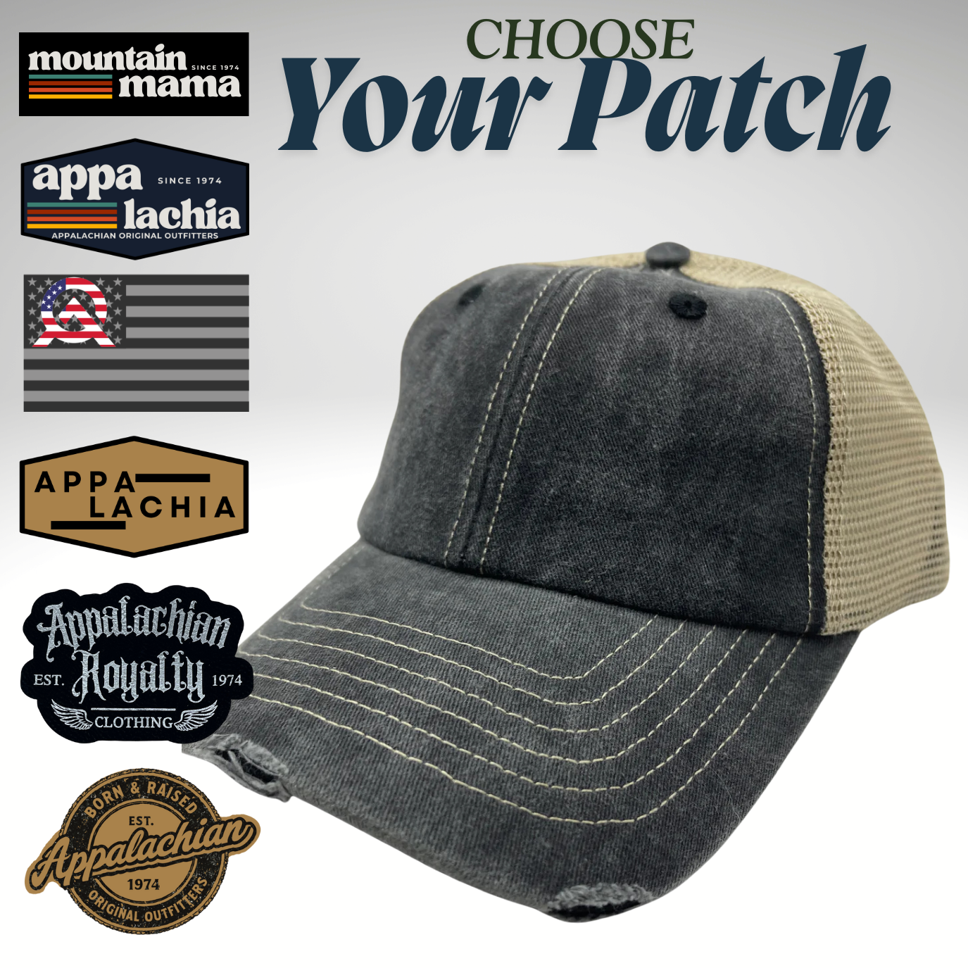 Weathered Soft Trucker Hats